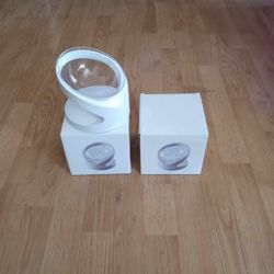 slanted pet feeder