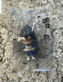 Burger King 2026 Vegeta #3 Dragon Ball z Super Power Up Pack Toy Figure Dbz