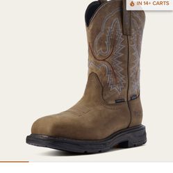 Ariat Men Work Boots Size 10 