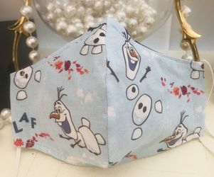 Olaf Face Cover(kids 2-7)
