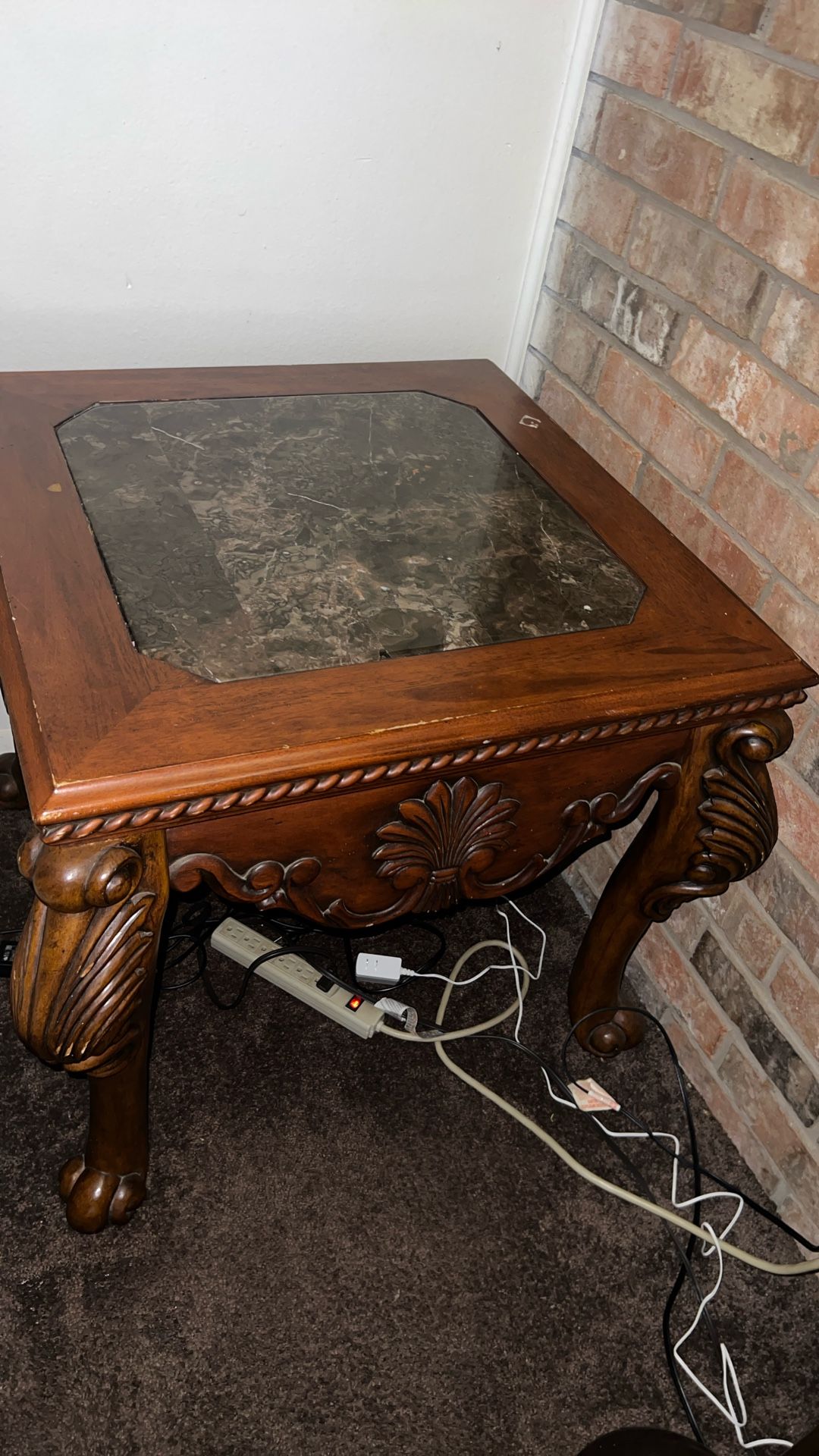 Marble side Table