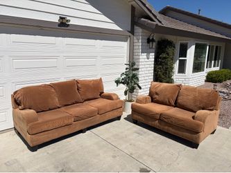 Microfiber sofa set