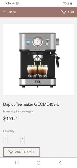 GEVI coffee maker