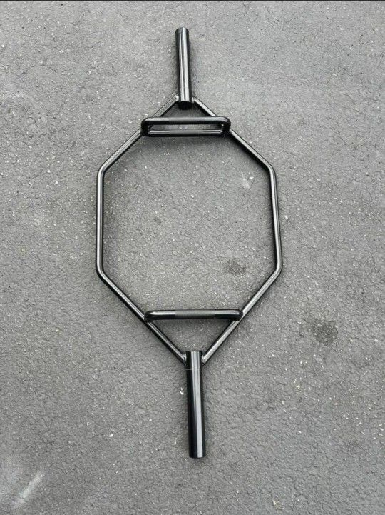 NEW Hex Bar Trap Bar for Olympic Weights Heavy Duty 50lb Barbell