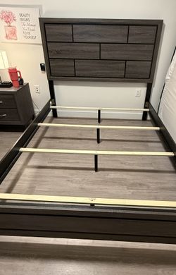 Queen Bed Frame (Living Spaces)