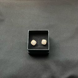 1.0ct Round Brilliant Moissanite Stud Earrings