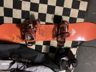 Snowboard Set! Board, Boots, Bindings & Helmet!