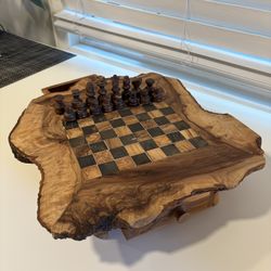 Wooden Chess Board 