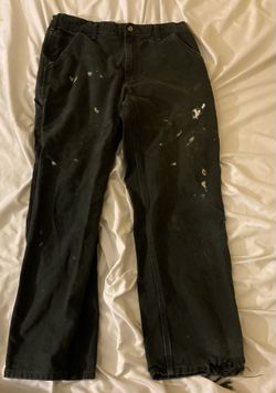 Distressed Carhartt B11 blk 34x30