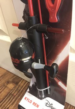 Star Wars Kylo Ren spincast fishing pole - new in box for Sale in Plano, TX  - OfferUp
