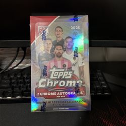 Topps Chrome MLS Hobby Box