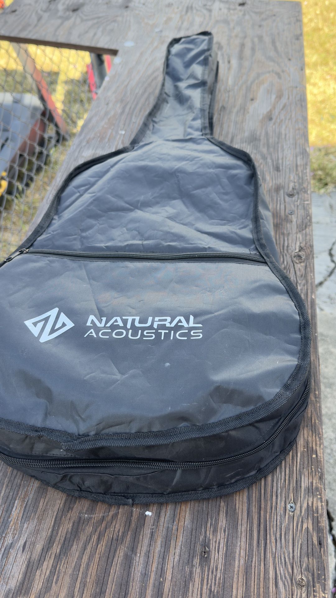 Natural acoustics starter guitar