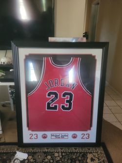Authentic Micheal Jordan Signed Jersey