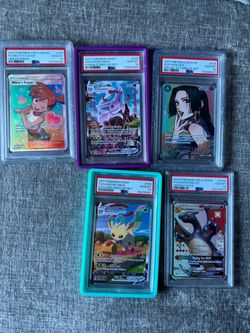 Pokemon and one piece slabs
