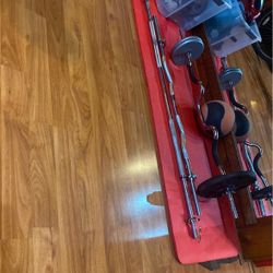Weight Bars1”inch With Star Calollars