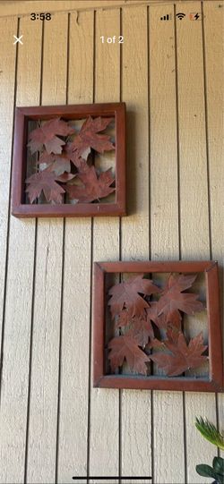 Fall decor metal