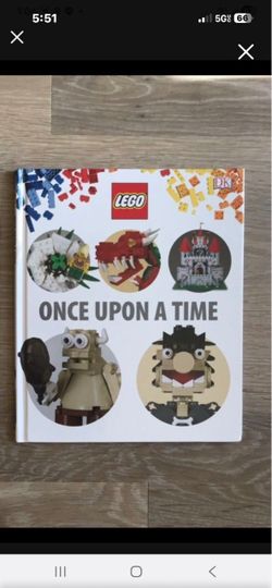NEW LEGO Once Upon A Time Fairy Tale Storybook Story Book