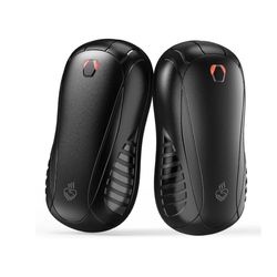new 2 Pack Hand Warmers Rechargeable 5200mAh Electric Portable Hand Warmers 2 in 1 Electric Portable Pocket Heater with 12Hrs & 3 Level Warmth Gift