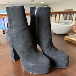 Marc Fisher Black Booties 