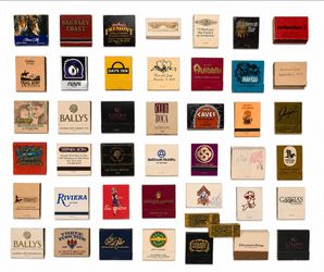 Vintage Matchbook & Matchbox Collection – 45 Piece Lot