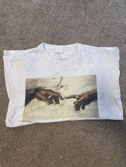 Plain White Tea With Painting On It