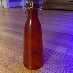 Red Glass Decor