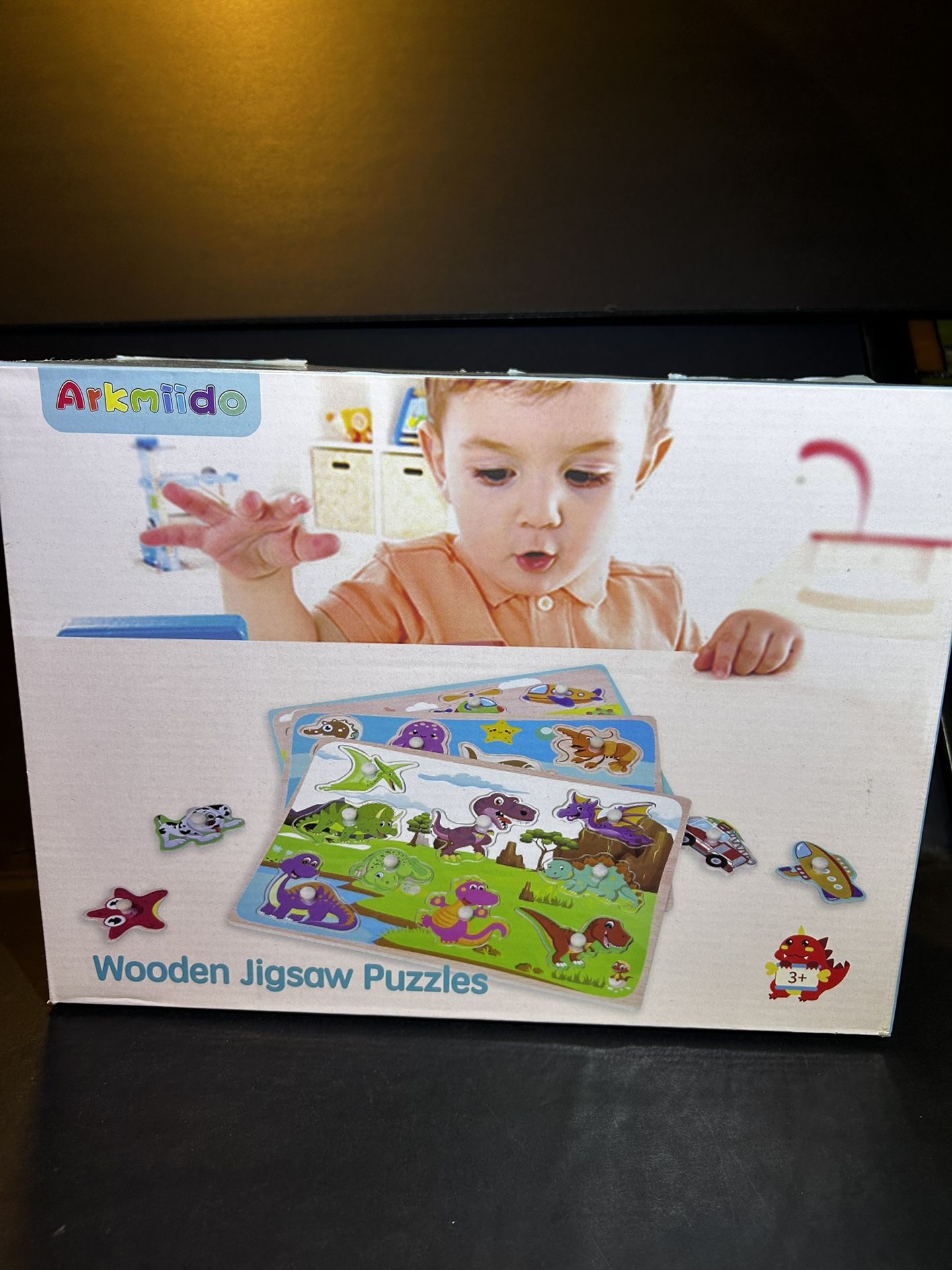 Wooden Puzzle Toy 3pc
