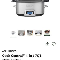 Cuisinart 4-in-1 Slow Cooker 7qt