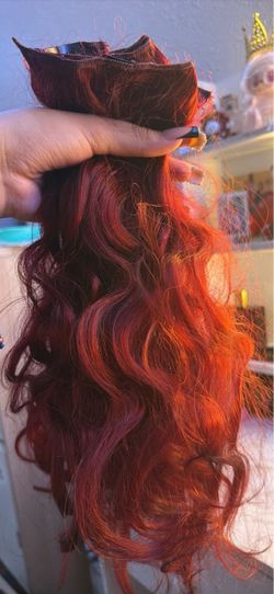 Human Hair Clips Extensions