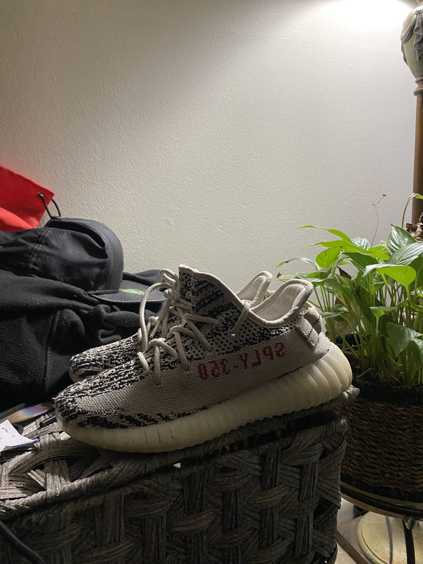 Zebra Yeezys Sz 4.5