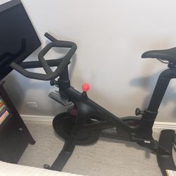 Rarely Used Peloton Bike! + Shoes 