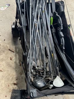 Golf clubs vintage