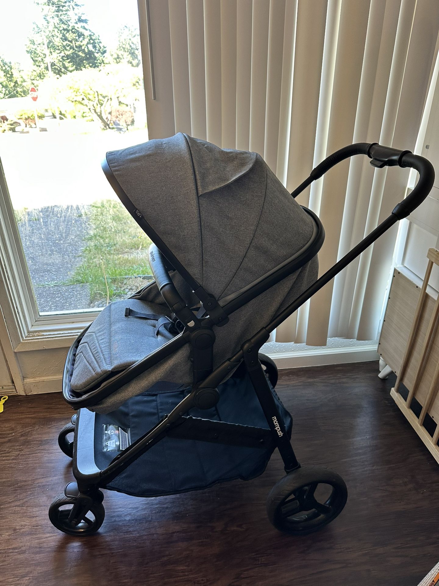 Mompush Wiz 2-in-1 Convertible Baby Stroller