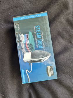 Utopia Home Steam Iron Blue