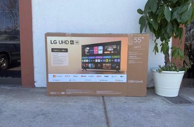 MV 55” Lg smart 4k led Uhd tv