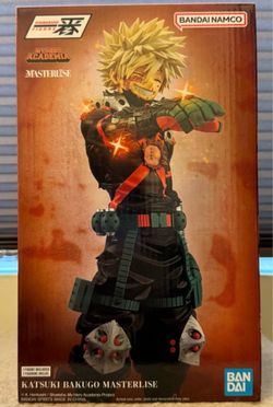 My Hero Academia Ichiban Kuji Ichibansho Katsuki Bakugo Masterlise Figure Newest