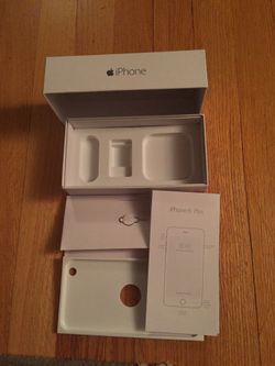 Empty box for iPhone 6 Plus