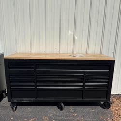 NEW Husky 72” Black Tool Box 