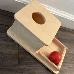 Montessori Object Permanence Box 