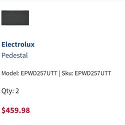 Electrolux Luxury - Glide Pedestal With Spacious Storage Drawer In Titanium (Brand New Never Opened Still In Packaging)