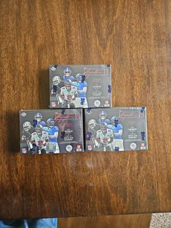 3 NFL 2025 Topps Signature Class Football Hobby Box