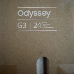 Samsung Odyssey G3 24” 180Hz 1ms Gaming Monitor with Ergonomic Stand  