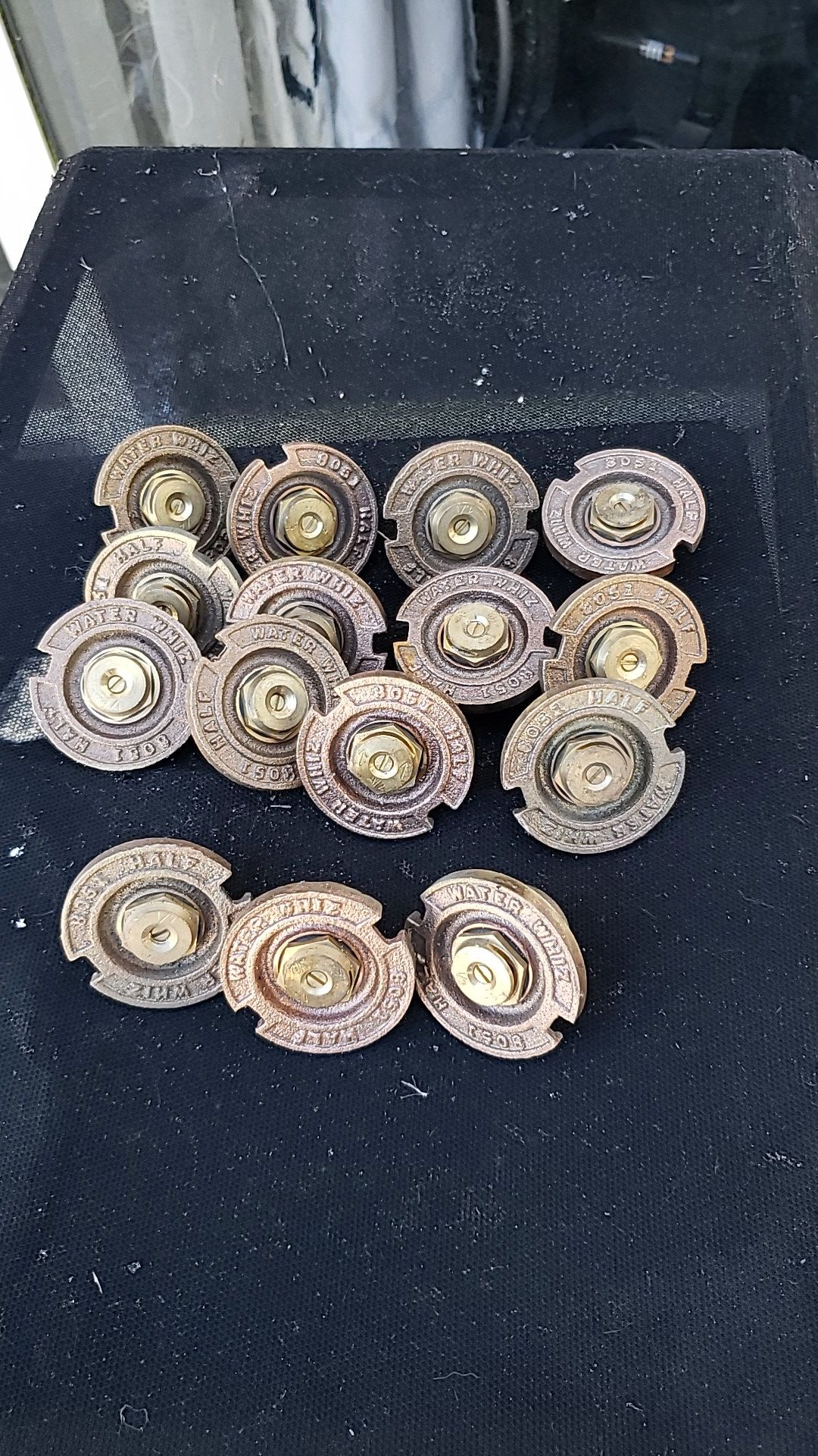 Brass sprinkler heads