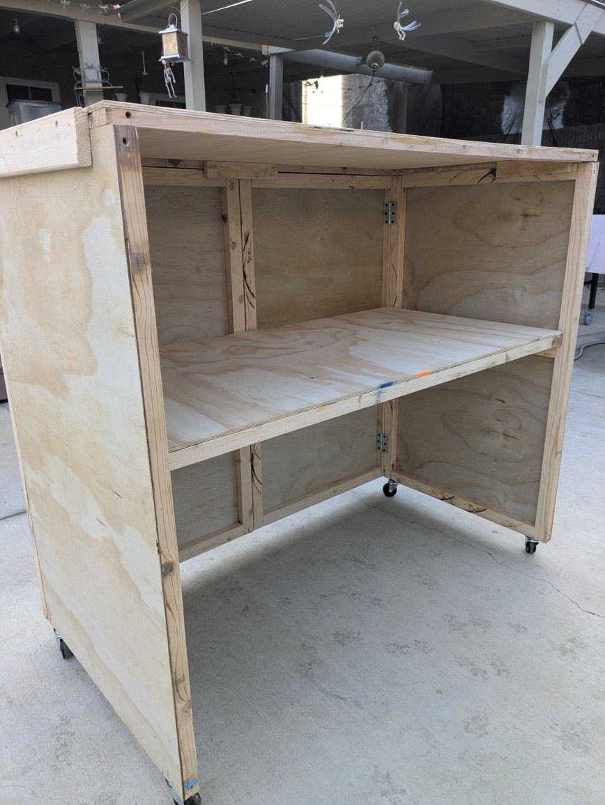 Collapsible Table 48 In Long By 40 In Tall By 24 In Wide