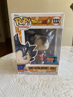 Goku Ultra Instinct Sign Funko Pop