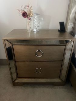 AVA 2-DRAWER NIGHTSTAND