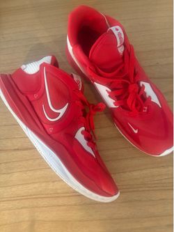 Mens Nike Kyrie Low 5 TB 'University Red' DO9617-600 Size 10.5