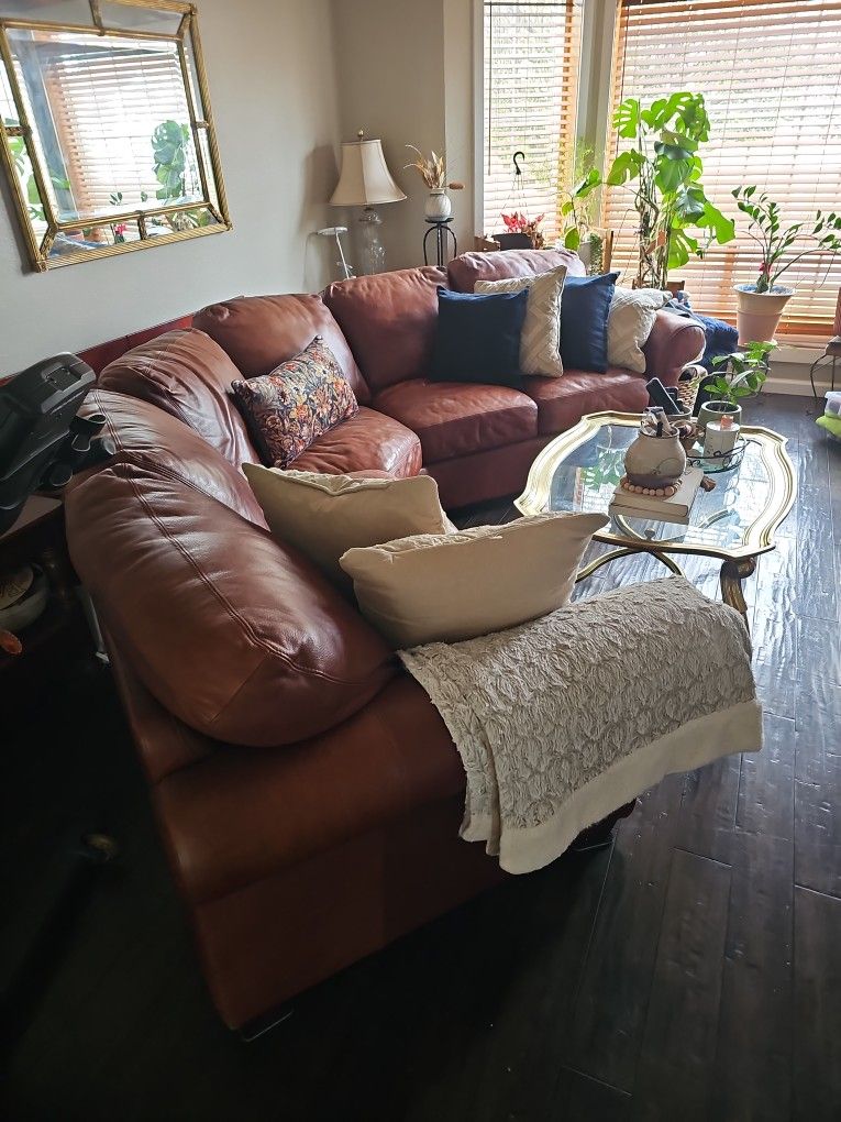 Leather Couch