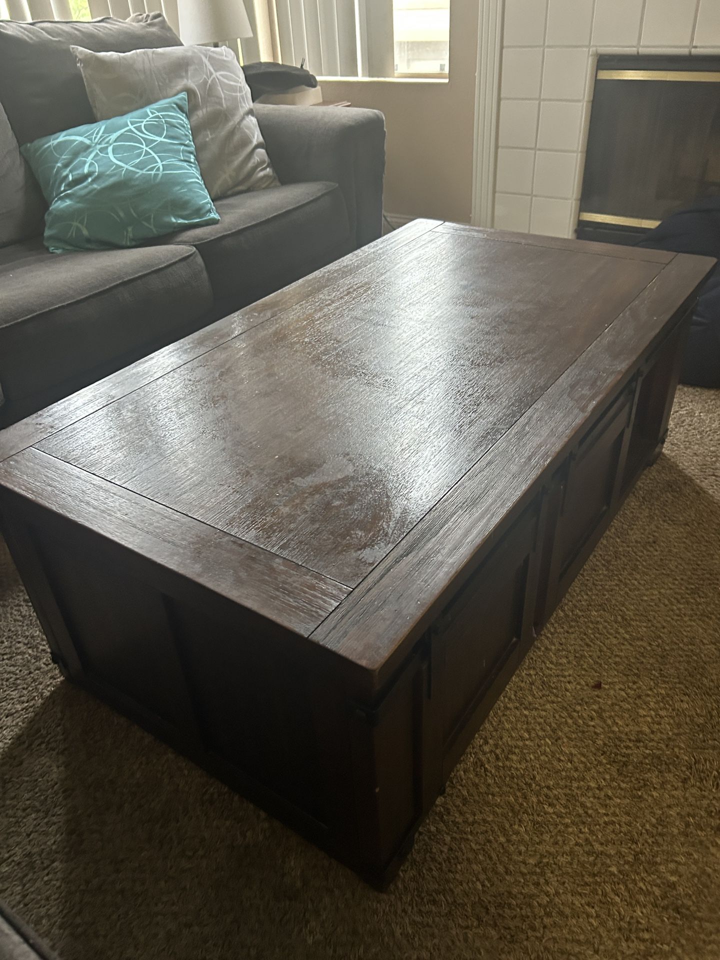 Coffee Table With Storage And End Table
