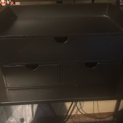 Wooden Desk Organizer Drawer